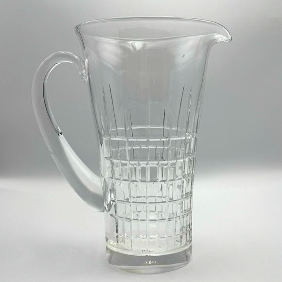 New - Ralph Lauren RLL Cocktail Party Pitcher Lead Crystal Poland - Picture 1 of 12